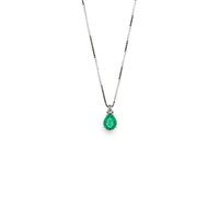 Collana Promesse Donna in Oro Smeraldo CFGO1BS